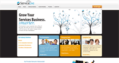 Desktop Screenshot of business.servicelive.com